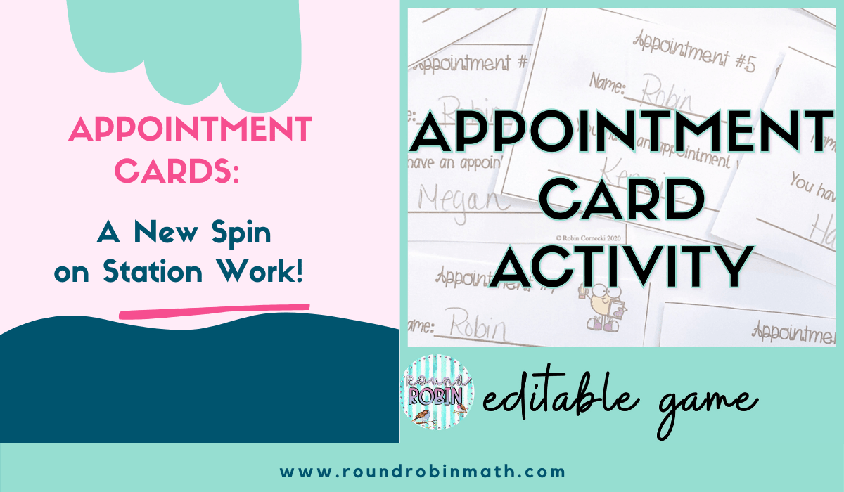 Appointment Card Review Game Activity