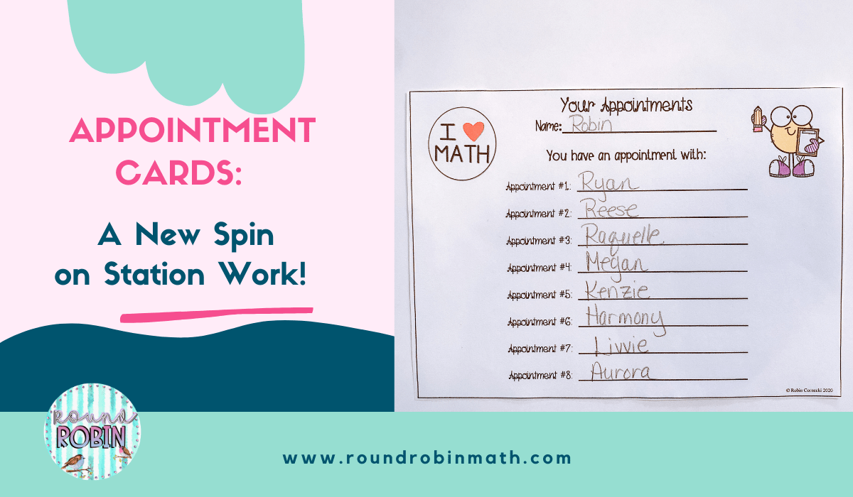 Appointment Card Activity: A New Spin on Station Work