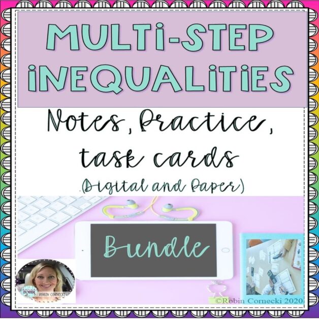 multi-step-inequalities-task-cards