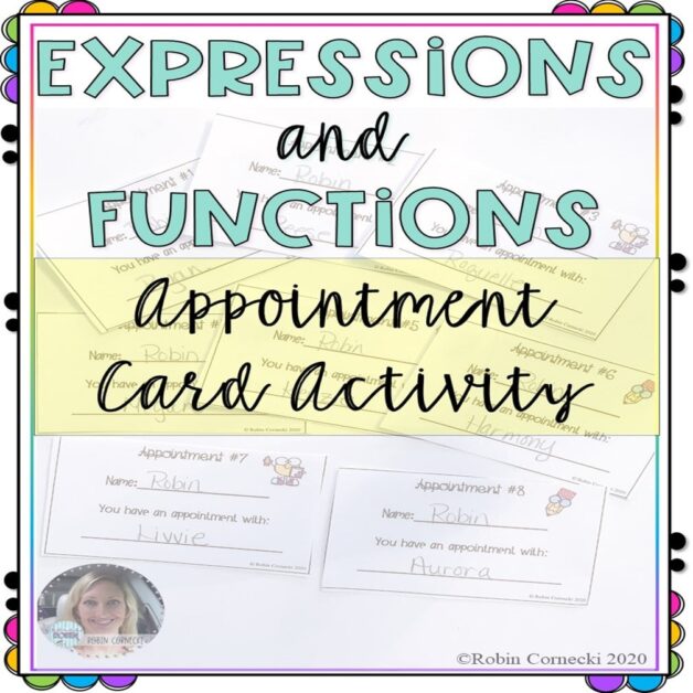 expressions-and-functions-algebra-review-activity
