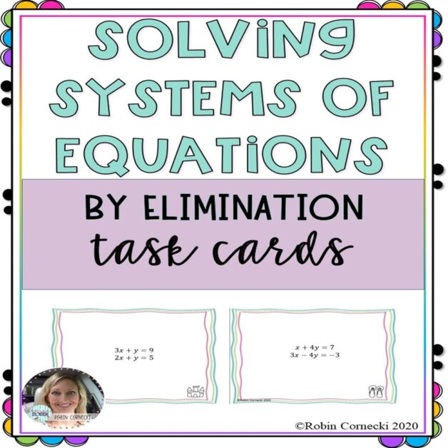 solving-systems-of-equations-by-elimination-task-cards