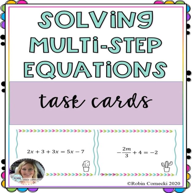 solving-multi-step-equations-task-cards