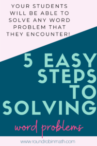 5 Easy Steps to Solve Any Word Problem in Math - Robin Cornecki