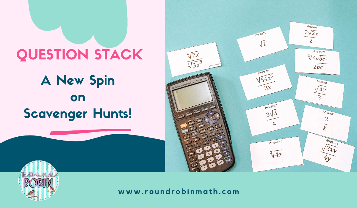 Question Stack. A new spin on scavenger hunts.